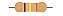 100x Resistor Axial 180K Ohms ±5% 0,25W (1/4W) CR25 - Imagem 1
