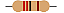 100x Resistor Axial 22 Ohms ±5% 0,25W (1/4W) CR25 - Imagem 1