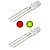 FYL-5019EGW1B LED Bicolor 5mm 3 Pinos Vermelho/Amarelo-Esverdeado - Imagem 1