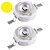LED SMD Amarelo 590nm 1W - Diodo de Alta Potência 1ZK1BBAY27CK01M4 - Imagem 1
