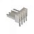 Conector Macho 4 Vias Passo 2.54mm 90° DS1070-04MRV6A - Imagem 1