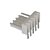 Conector Macho 5 Vias Passo 2.54mm 90° DS1070-05MRV6A - Imagem 1