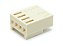 Conector Fêmea 4 Vias Passo 2.54mm 180° DS1070-SCV04 - Imagem 3