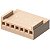 Conector Fêmea 7 Vias Passo 2.54mm 180° DS1070-SCV07 - Imagem 1
