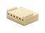 Conector Fêmea 6 Vias Passo 2.54mm 180° DS1070-SCV06 - Imagem 4