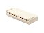 Conector Fêmea 12 Vias Passo 2.54mm 180° DS1070-SCV12 - Imagem 1
