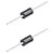 1N5817 Diodo Schottky 20V 1A Axial DO-41 PTH - Imagem 1