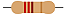 100x Resistor 12K 12kΩ 0,25W 5% Axial CR25 - Imagem 1