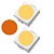 LED Potência 1W Âmbar SMD 3535 350mA ProLight Opto PK2N-1LAE - Imagem 1