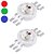 LED SMD RGB 3W de Alto Brilho Full Color JH-1RGB14G30-S2A-M - Imagem 1