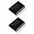 TLC5628CDW (TLC5628C) IC DAC Quádruplo 8 Bits Encapsulamento SOIC-16 - Imagem 2