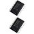 CI TLC1543C ADC Serial 10 Bits Multiplexado 11 Entradas SMD SOIC-20 - Imagem 2