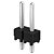 Barra Header Macho 2 Vias Vertical PTH 2,54mm Samtec TSW-102-07-T-S - Imagem 1