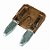 Fusível Mini Blade Fuse 7A Tipo Lâmina F.I.F.O JUN - Imagem 1