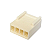 Alojamento Conector Molex KK 4 Posições Fêmea 2,54mm 180° 5051-04 - Imagem 1