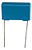 Capacitor 1uF 100V EPCOS Poliéster Metalizado Passo 15mm 1uK100 - Imagem 1