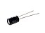 Capacitor Eletrolítico de Alumínio 10uF 250V 105°C 10x17mm - Imagem 1