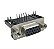 Conector D-Sub DB15 Fêmea 15 Vias 90° PCB – DR15 - Imagem 1