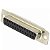 DB25 Fêmea 25 Posições Conector D-Sub Crimpagem 180° - Imagem 2