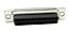 DB25 Fêmea 25 Posições Conector D-Sub Crimpagem 180° - Imagem 3