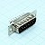 Conector D-Sub DB15 Macho 15 Pinos para Placa PCI – Solda 180° - Imagem 3