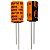 Capacitor Eletrolítico Laranja EPCOS 470uF 50V 105°C B41858C6477M - Imagem 1