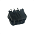 Conector Header Micro Fit 6P (2x3) Macho Reto 3mm Preto BR3030WVF-6P - Imagem 1