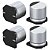 VT1H331MC100105CE0 - Capacitor Eletrolítico SMD 330uF 50V HYNCDZ - Imagem 1