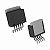 CI LM2575S-3.3 Conversor DC-DC Buck 3,3V 1A SMD - Imagem 1