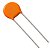 Capacitor Cerâmico 1nF 1000V Y5P 10% 5mm Allcone CT81-102K-1KV-Y5P - Imagem 1