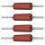 Resistor Axial CMF55 2K21 2.21K Filme Metálico 0.25W 1% - Imagem 1