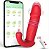 Vibrador Estimulador Próstata Sobe Desce controlado App e C Remoto - Lover Viber - Imagem 1
