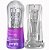 Masturbador Masculino Lanterna Transp. CyberSkin Lover Viber - Imagem 7