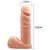 Strapon com pênis realístico de silicone (18,5x4cm) e cinta ajustável - Imagem 3