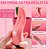 Kit Vibrador em formato de língua Recarregável + Gel Comestível Siririka - Imagem 2