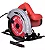 Serra Circular Elétrica Madeira 1300w 5000rpm Disco 185mm Worker - Imagem 1