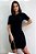 Vestido de Tricô Feminino Midi Modal Tubinho Manga Curta Colado com Fenda Lateral e Gola - Imagem 20
