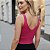 Cropped Tricot Modal Alças Finas com Relevo - Imagem 8