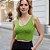 Cropped Tricot Modal Alças Finas com Relevo - Imagem 18