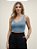 Cropped Tricot Modal Alças Finas com Relevo - Imagem 7