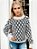 Blusa Tricot Manga Longa Geométrica - Estampa Colorida em Tricô Premium - Imagem 11