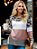 Blusa Tricot Manga Longa Onça Animal Print - Veste 36 ao 42 - Imagem 5