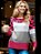 Blusa Tricot Manga Longa Onça Animal Print - Veste 36 ao 42 - Imagem 6