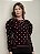 Blusa Tricot Bolas Manga Longa - Conforto e Charme para o Inverno - Imagem 1