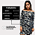 Vestido Curto Manga Longa Estampa Militar - Imagem 7
