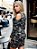 Vestido Curto Viscolycra Ombro Vazado Militar com Babado - Imagem 3