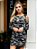 Vestido Curto Viscolycra Ombro Vazado Militar com Babado - Imagem 7