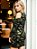 Vestido Curto Viscolycra Ombro Vazado Militar com Babado - Imagem 8
