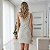 Vestido Curto Feminino Tricot Canelado Lurex Brilhante - Modelagem Justa com Brilho Sutil - Imagem 5