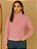 Blusa Tricot Gola Cacharrel Manga Bufante Longa Canelada - Tamanho Único - Imagem 17